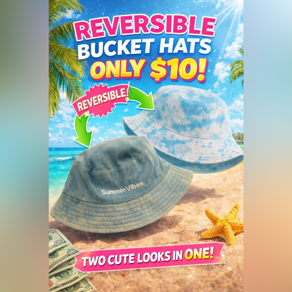 Get ready for the coolest hat of the season - the Kid Demin Bucket Hat!